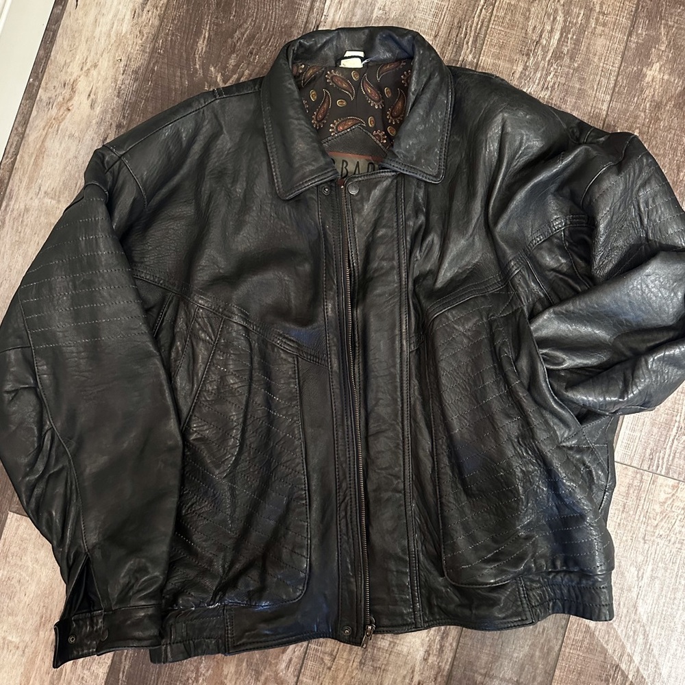 Vintage Men’s Excellent Condition Urban Equipment Leather Jacket